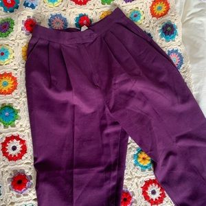 AMAZING purple vintage trousers 💜